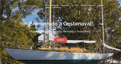 Desktop Screenshot of gestenaval.com